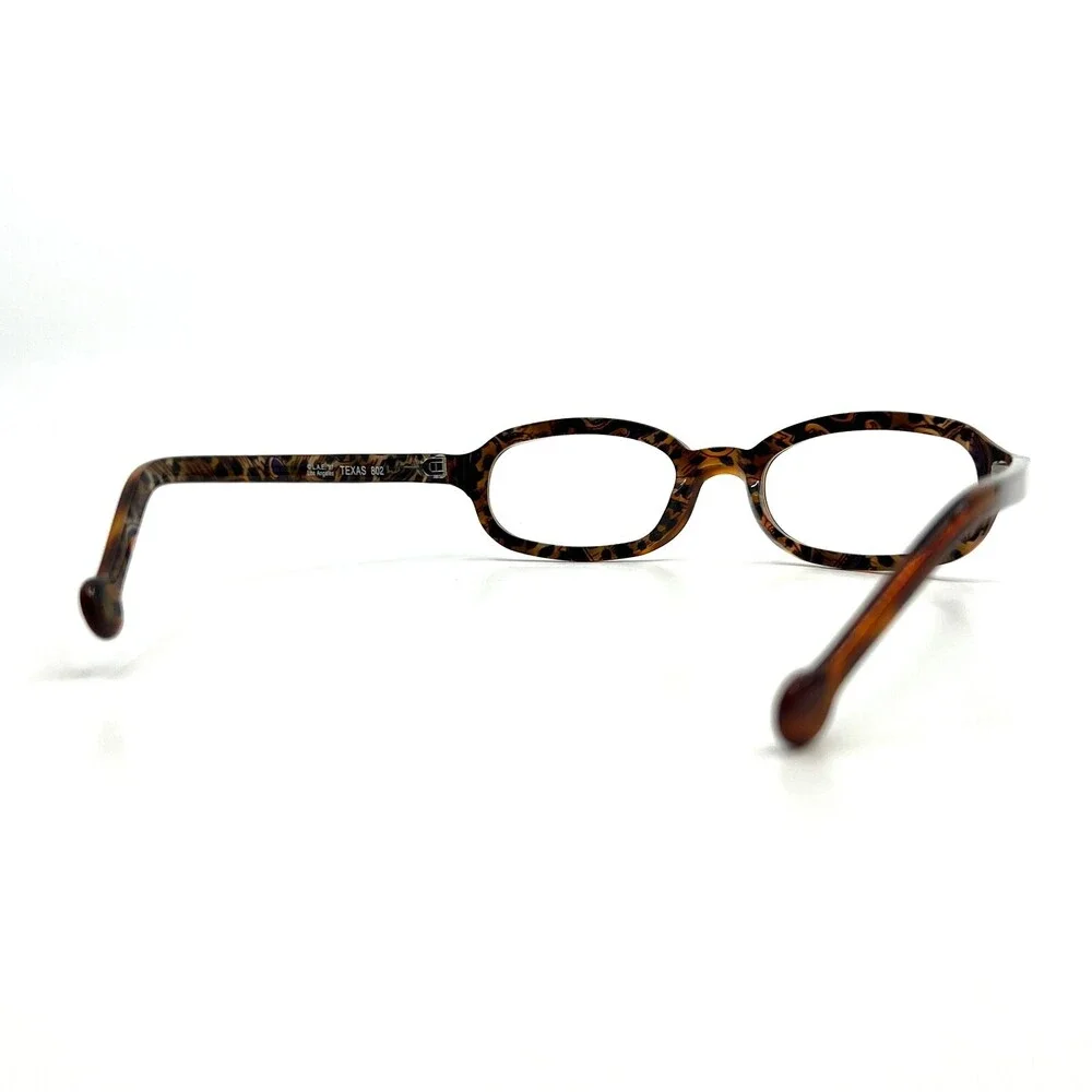 l.a.Eyeworks TEXAS 802 Eyeglasses Frames Tortoise Round Oval Full Rim 48-20-120